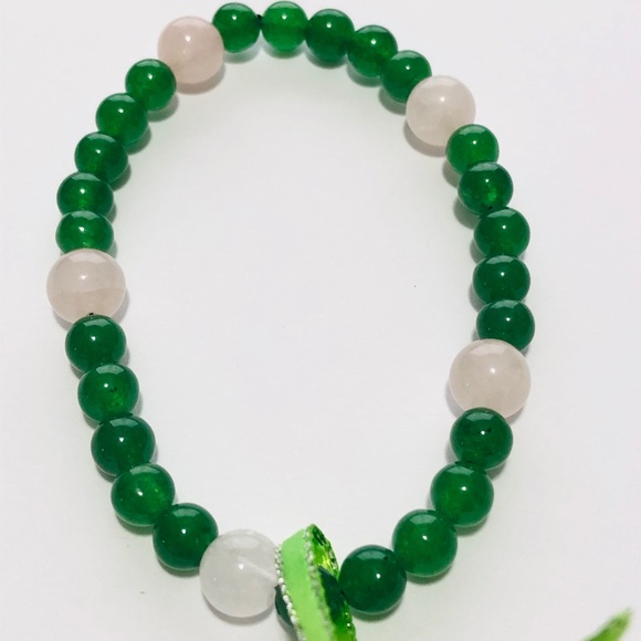 BNWT! Jade, Amethyst, Rhodolite, Pink QtzBracelet - Picture 4 of 5